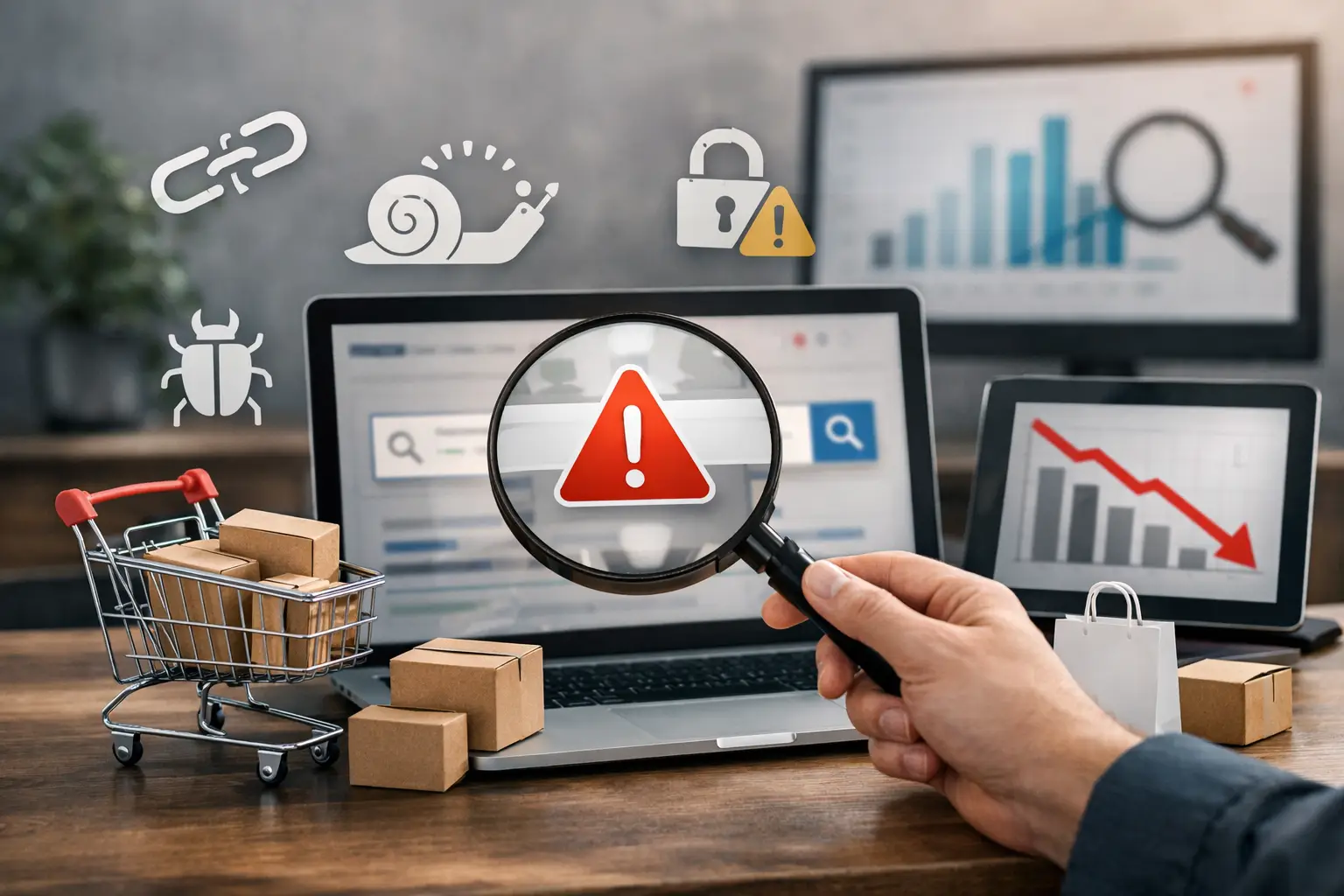 10 errores SEO en tiendas online que frenan ventas