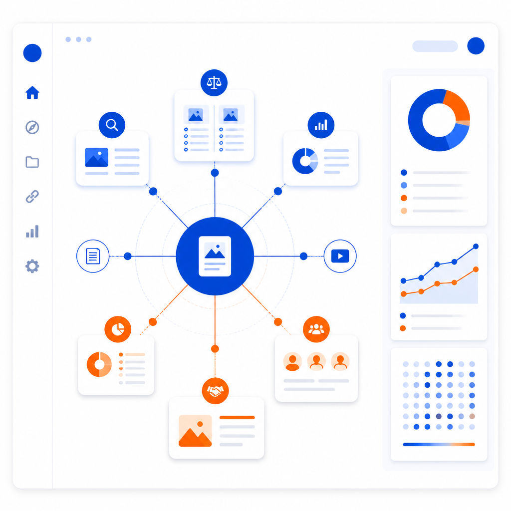 Ejemplo ilustrativo de identificación de contenido enlazable dentro del catálogo de un ecommerce